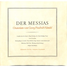 LP + CD: Georg Friedrich Händel - Der Messias - Münchner Bach-Orchester Karl Richter - 1965 - 3LP-Box