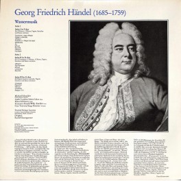 LP + CD:  Georg Friedrich Händel, Festival Strings Lucerne, Rudolf Baumgartner, Cappella Coloniensis, Hans-Martin Linde – Wassermusik · Feuerwerksmusik