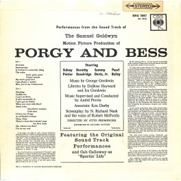 LP + CD: The Samuel Goldwyn Porgy and Bess - Original Sound Track Recording