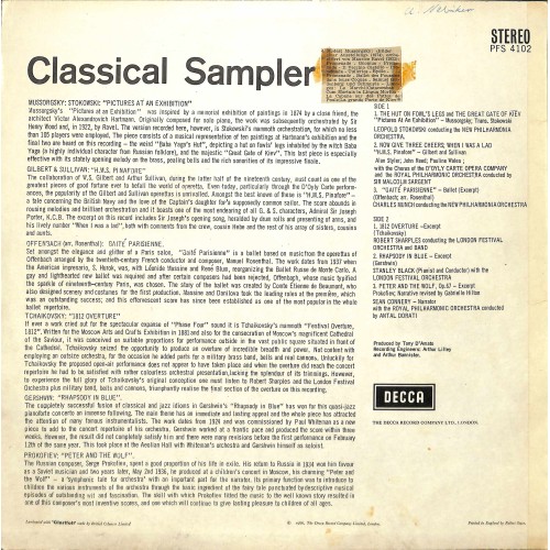 LP + CD: Classical Sampler - phase 4 stereo spectucular - 1966