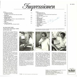 LP + CD: Kurt Maria Staubli, Christoph Martin Schönenberger, Kurt Pius Koller – Impressionen - 1986