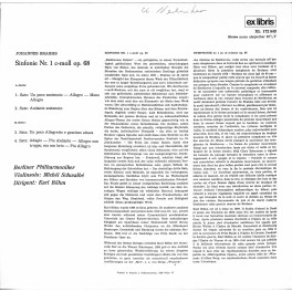 LP + CD: Johannes Brahms - Karl Böhm, Berliner Philharmoniker – Sinfonie Nr. 1 C-moll Op. 68
