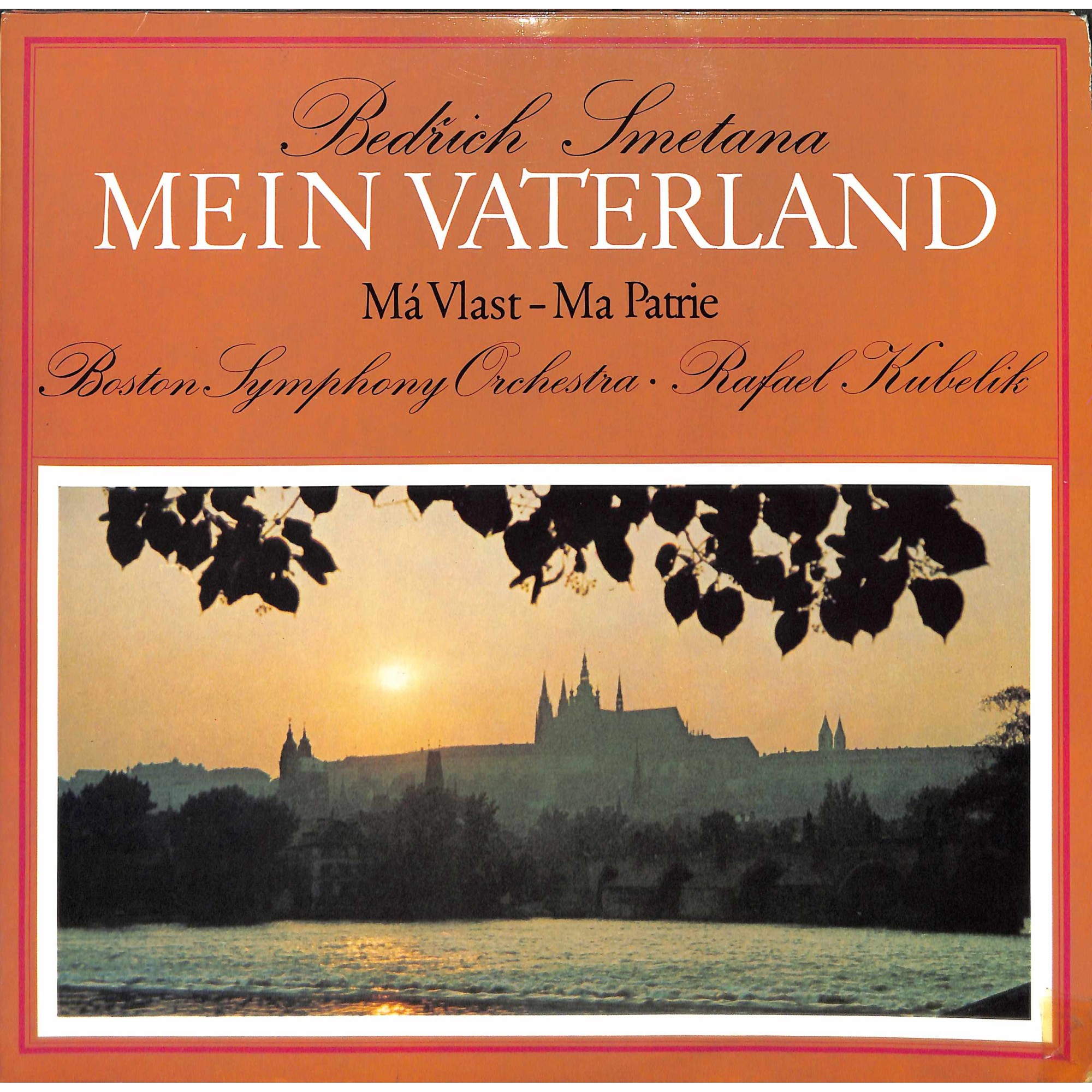 LP + CD: Boston Symphony Orchestra - Bedrich Smetana Ma Vlast - Mein Vaterland - 1972, 2 LPs LP + CD: Boston Symphony Orchestra - Bedrich Smetana Ma Vlast - Mein Vaterland - 1972, 2 LPs