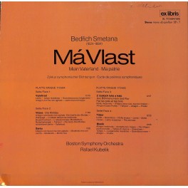 LP + CD: Boston Symphony Orchestra - Bedrich Smetana Ma Vlast - Mein Vaterland - 1972, 2 LPs