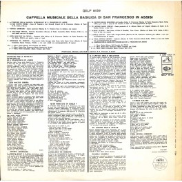 CD-Kopie von Vinyl: Cappella Musicale Della Basilica Di San Francesco In Assisi – Assisi Mistica CD-Kopie von Vinyl: Cappella Musicale Della Basilica Di San Francesco In Assisi – Assisi Mistica
