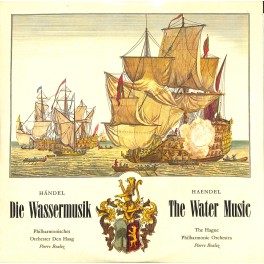 CD-Kopie von Vinyl: Händel - Philharmonisches Orchester Den Haag, Pierre Boulez – Die Wassermusik = The Water Music