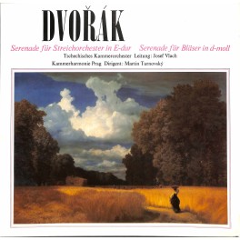 CD Dvořák, Tschechisches Kammerorchester, Josef Vlach, Kammerharmonie Prag, Martin Turnovský – Serenaden