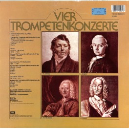 CD: Vivaldi, Telemann, Leopold Mozart, Hummel - Herbert von Karajan · Maurice André, Berliner Philharmoniker – Vier Trompeten-Konzerte