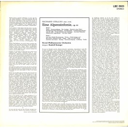 CD-Kopie von Vinyl: Rudolf Kempe • Royal Philharmonic Orchestra / Strauss – Eine Alpensinfonie