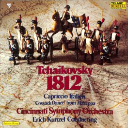 CD: Tchaikovsky, Cincinnati Symphony Orchestra, Erich Kunzel – 1812 / Capriccio Italien / Cossack Dance From Mazeppa - 1979