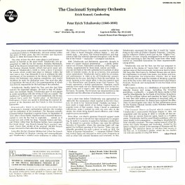 CD: Tchaikovsky, Cincinnati Symphony Orchestra, Erich Kunzel – 1812 / Capriccio Italien / Cossack Dance From Mazeppa - 1979