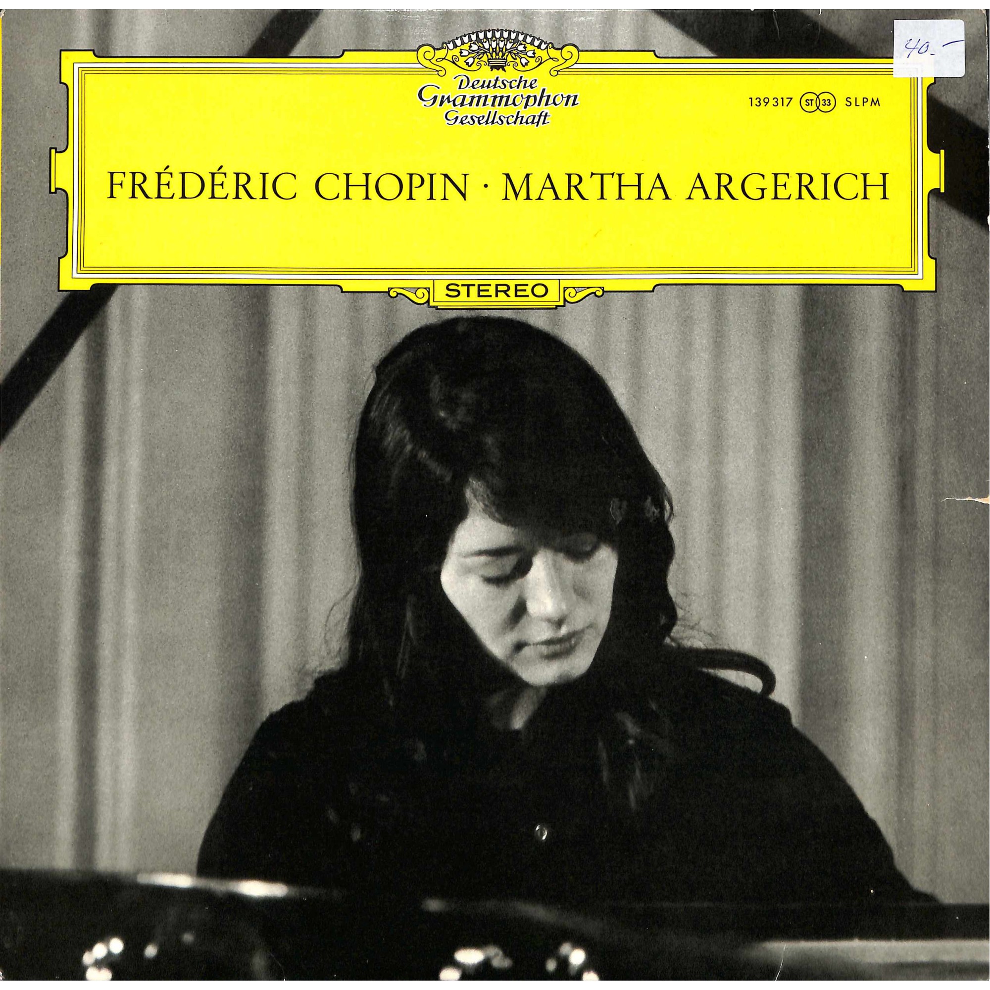 CD-Kopie von Vinyl: Frédéric Chopin, Martha Argerich – Frédéric Chopin · Martha Argerich - 1967 CD-Kopie von Vinyl: Frédéric Chopin, Martha Argerich – Frédéric Chopin · Martha Argerich - 1967