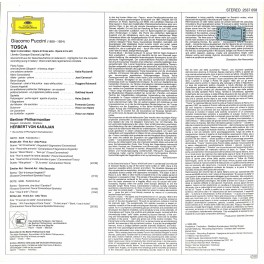CD: Giacomo Puccini, Herbert von Karajan, Berliner Philharmoniker, Katia Ricciarelli, José Carreras, Ruggero Raimondi – Tosca -1982