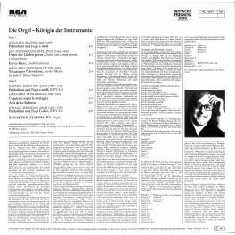 CD: Zsigmond Szathmáry–Die Orgel-Königin der Instrumente Zsigmond Szathmáry spielt Bach, Bruhns, Frescobaldi · Sweelinck Aebi-Orgel in Ernen