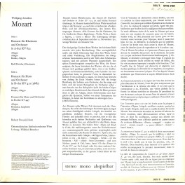 CD: Wolfgang Amadeus Mozart, Rolf Eichler, Robert Freund, Österreichisches Sinfonieorchester Wilfried Böttcher – Klarinettenkonzert 