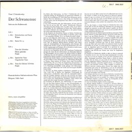 CD-Kopie von Vinyl: Pyotr Ilyich Tchaikovsky, Vienna State Symphony Orchestra, Nello Santi – Der Schwanensee
