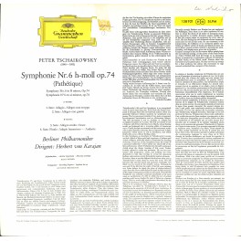 CD: Peter Tschaikowksy - Berliner Philharmoniker · Herbert von Karajan – Symphonie Nr.6 h-moll »Pathétique« - 1971
