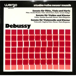 CD-Kopie von Vinyl: Debussy - Sonaten - Studio reihe neuer musik 