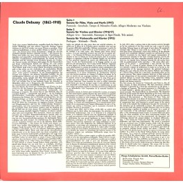 CD-Kopie von Vinyl: Debussy - Sonaten - Studio reihe neuer musik CD-Kopie von Vinyl: Debussy - Sonaten - Studio reihe neuer musik