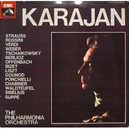 CD-Kopie von Vinyl: Karajan, The Philharmonia Orchestra – Karajan - 2LPs