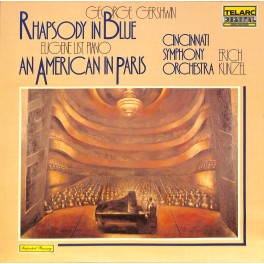 CD-Kopie von Vinyl: Gershwin - Erich Kunzel And Cincinnati Symphony Orchestra – Rhapsody In Blue - 1981