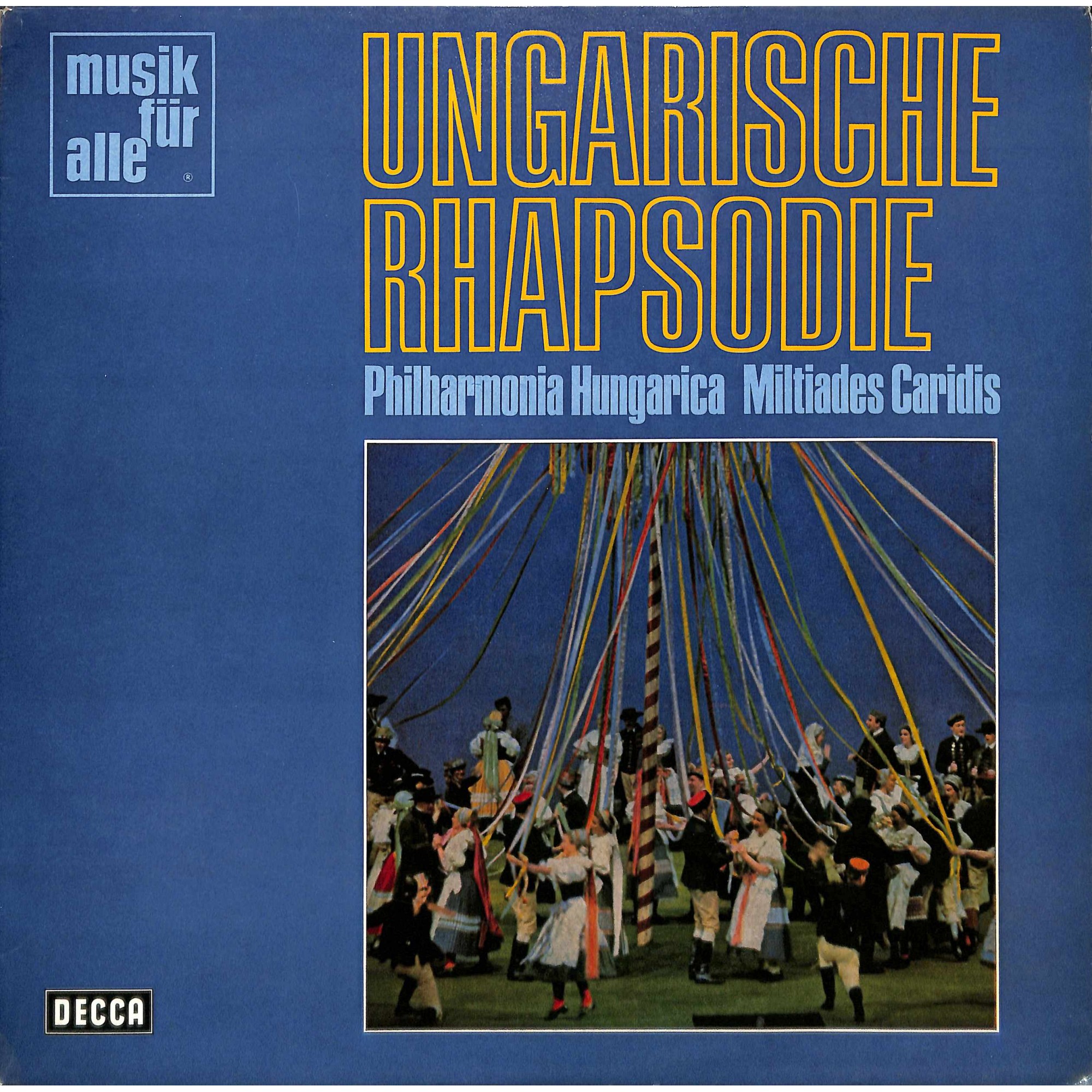 CD-Kopie von Vinyl: Philharmonia Hungarica, Miltiades Caridis – Ungarische Rapsodie CD-Kopie von Vinyl: Philharmonia Hungarica, Miltiades Caridis – Ungarische Rapsodie