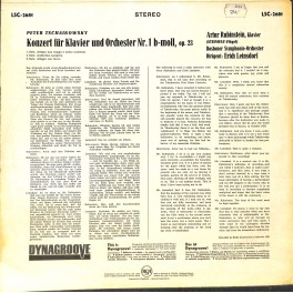 CD: Tchaikovsky, Artur Rubinstein, Boston Symphony Orchestra / Erich Leinsdorf – Concerto No. 1 - 1963