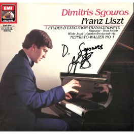 CD-Kopie von Vinyl: Dimitris Sgouros, Franz Liszt – Etudes D'Execution Transcendante / Mephisto - Walzer Nr. 1 - 1985