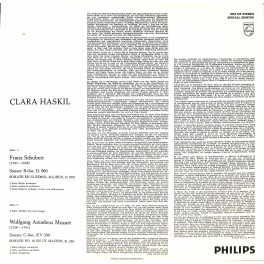 CD-Kopie von Vinyl: Clara Haskil – Schubert, Mozart CD-Kopie von Vinyl: Clara Haskil – Schubert, Mozart