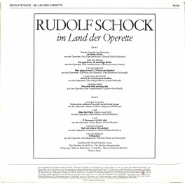 CD-Kopie von Vinyl: Rudolf Schock – Im Land Der Operette