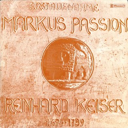 CD-Kopie von Vinyl: Reinhard Keiser – Markus Passion, Kirchenchor Langnau i.E. Gemischter Chor Zweisimmen Jörg Ewald Dähler, 2 LPs