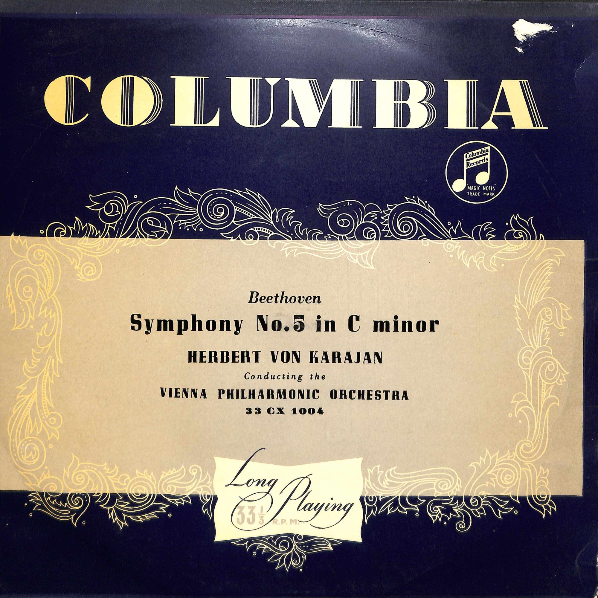 CD+ LP Vinyl: Beethoven - Vienna Philharmonic Orchestra, Herbert von Karajan – Symphony No. 5 In C Minor - 1952 CD+ LP Vinyl: Beethoven - Vienna Philharmonic Orchestra, Herbert von Karajan – Symphony No. 5 In C Minor - 1952