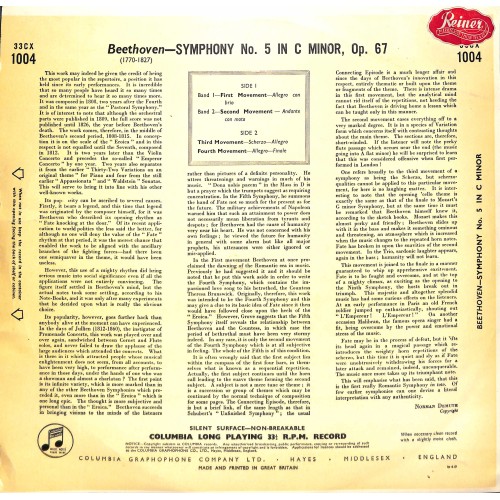 CD+ LP Vinyl: Beethoven - Vienna Philharmonic Orchestra, Herbert von Karajan – Symphony No. 5 In C Minor - 1952