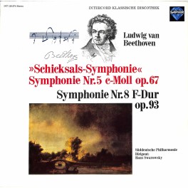 CD-Kopie von Vinyl: Ludwig van Beethoven, Süddeutsche Philharmonie, Hans Swarowsky – Schicksals-Symphonie - 1976