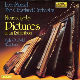 CD-Kopie von Vinyl: Lorin Maazel, The Cleveland Orchestra, Moussorgsky – Pictures At An Exhibition / Night On Bald Mountain