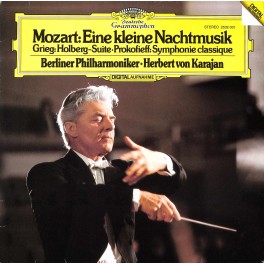 CD-Kopie von Vinyl: Mozart, Grieg, Prokofieff, Berliner Philharmoniker · Herbert von Karajan – Eine Kleine Nachtmusik - 1982