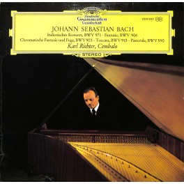 CD-Kopie von Vinyl: Johann Sebastian Bach, Karl Richter – Italienisches Konzert, Chromatische Fantasie Und Fuge - 1970