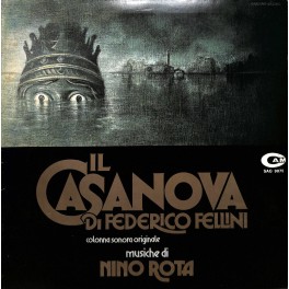 CD-Kopie von Vinyl: Nino Rota – Il Casanova Di Federico Fellini - 1976