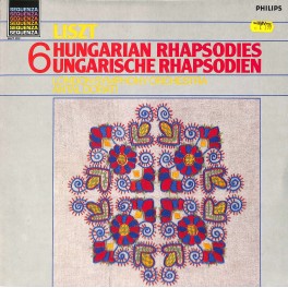 CD-Kopie von Vinyl: Liszt - London Symphony Orchestra, Antal Dorati – 6 Hungarian Rhapsodies - 1984
