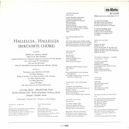 LP + CD: Berliner Händel-Chor, Radio-Symphonie-Orchester Berlin, Günther Arndt – Halleluja - Berühmte Chöre
