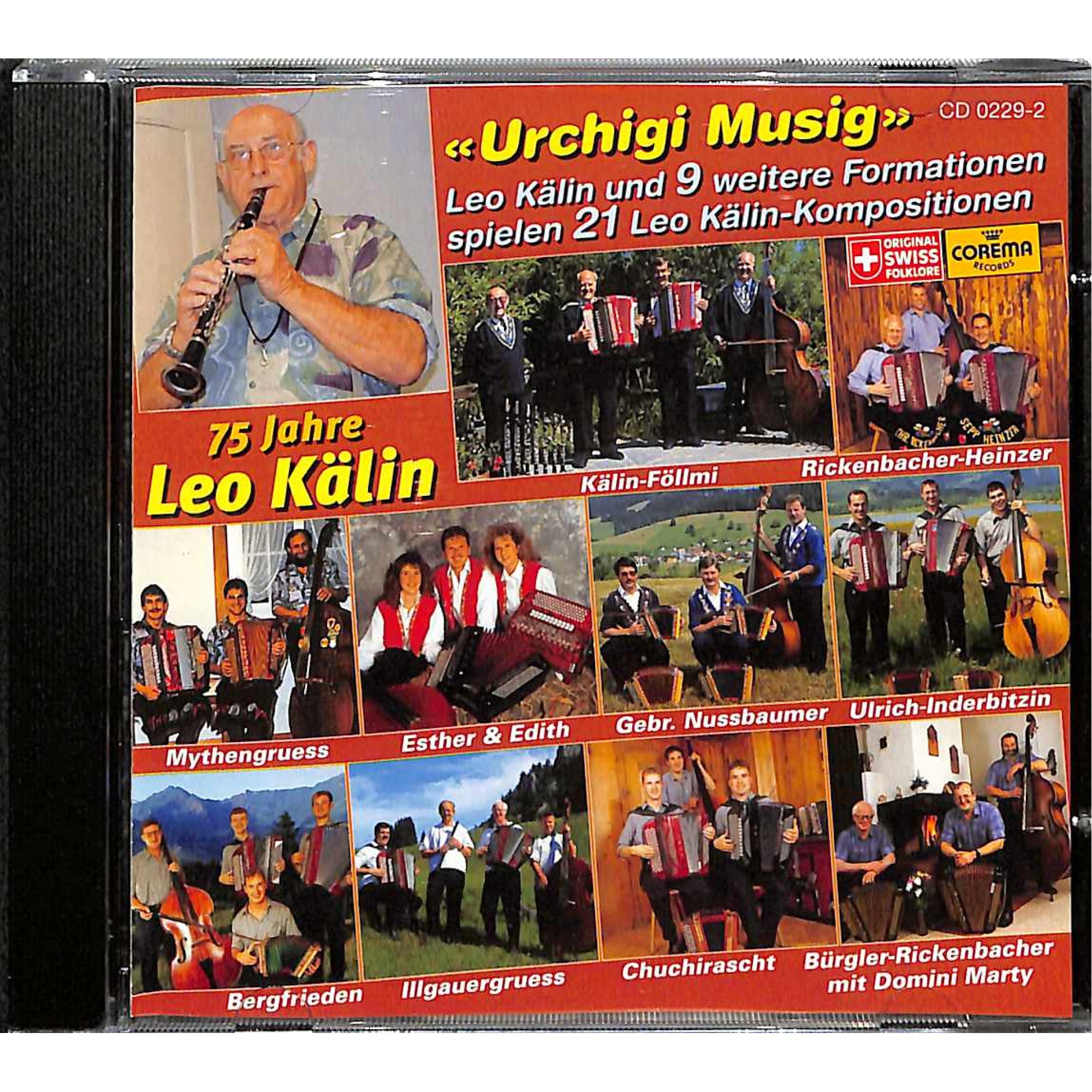 Occ. CD 75 Jahre Leo Kälin - Urchigi Musig Occ. CD 75 Jahre Leo Kälin - Urchigi Musig