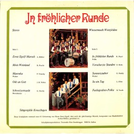 CD-Kopie von Vinyl: 15 45 65 Egolf - In fröhlicher Runde mit Winzermusik Weinfelden CD-Kopie von Vinyl: 15 45 65 Egolf - In fröhlicher Runde mit Winzermusik Weinfelden