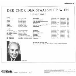 LP + CD: Der Chor Der Staatsoper Wien – Berühmte Opernchöre - 2LPs