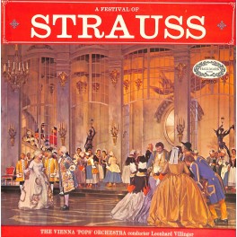 CD-Kopie von Vinyl: The Vienna "Pops" Orchestra conducted by Leonhard Villinger – A Festival Of Strauss 1967