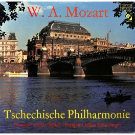 CD-Kopie von Vinyl: Wolfgang Amadeus Mozart – Tschechische Philharmonie