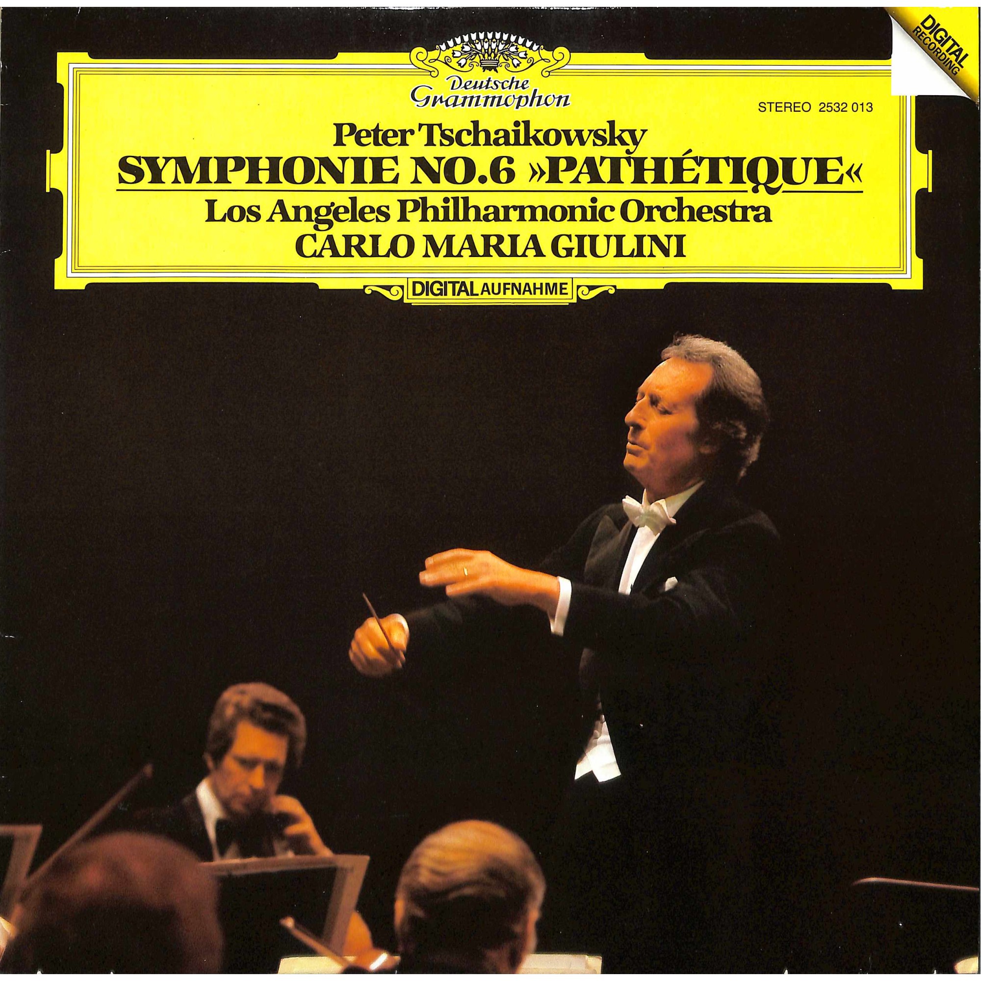 CD + LP: Peter Tschaikowsky - Los Angeles Philharmonic Orchestra, Carlo Maria Giulini – Symphonie No. 6 »Pathétique« - 1981 CD + LP: Peter Tschaikowsky - Los Angeles Philharmonic Orchestra, Carlo Maria Giulini – Symphonie No. 6 »Pathétique« - 1981