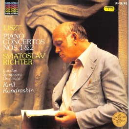 CD-Kopie von Vinyl: Liszt - Sviatoslav Richter, London Symphony Orchestra, Kirill Kondrashin – Piano Concertos Nos.1&2 - 1984
