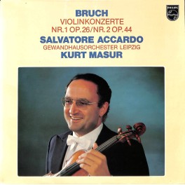 CD-Kopie von Vinyl: Bruch - Gewandhaus Orchestra, Leipzig, Kurt Masur – Violin Concertos No. 1, Op. 26 & No. 2, Op. 44