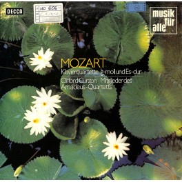 CD-Kopie von Vinyl: Mozart, Clifford Curzon, Mitglieder Des Amadeus-Quartetts – Klavierquartette G-Moll Und Es-Dur