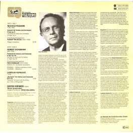 CD-Kopie von Vinyl: Gidon Kremer, Wiener Symphoniker, Heinz Wallberg – Violinkonzert In D Op. 6 / Fantasie In C Op. 131 / Souvenir - 1979